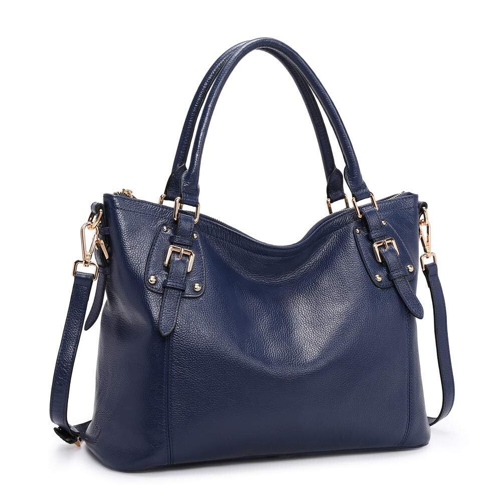 6338 Leather Handbags Tote Shoulder Bag Satchel Designer Purse Top Handles